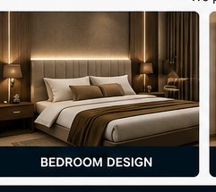 Bedroom and wardrobe design